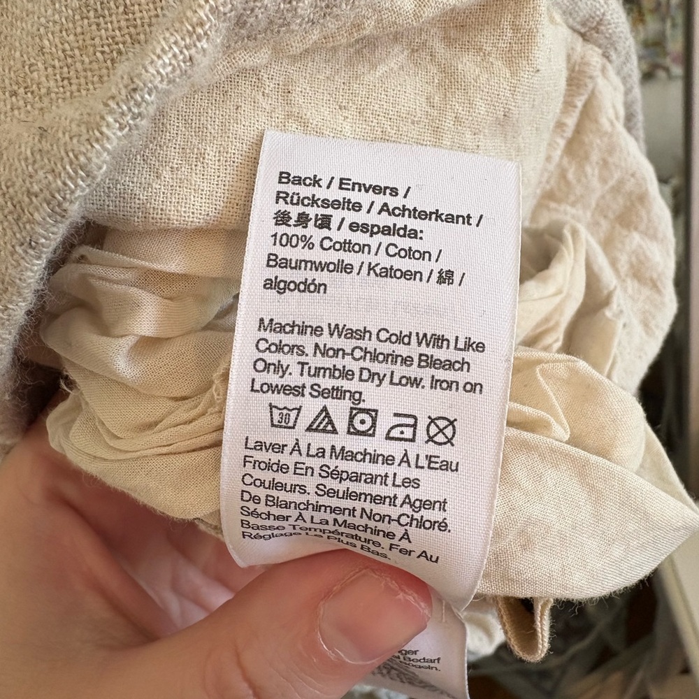 Madewell Cream Button-Front Romper - Picture 5 of 5